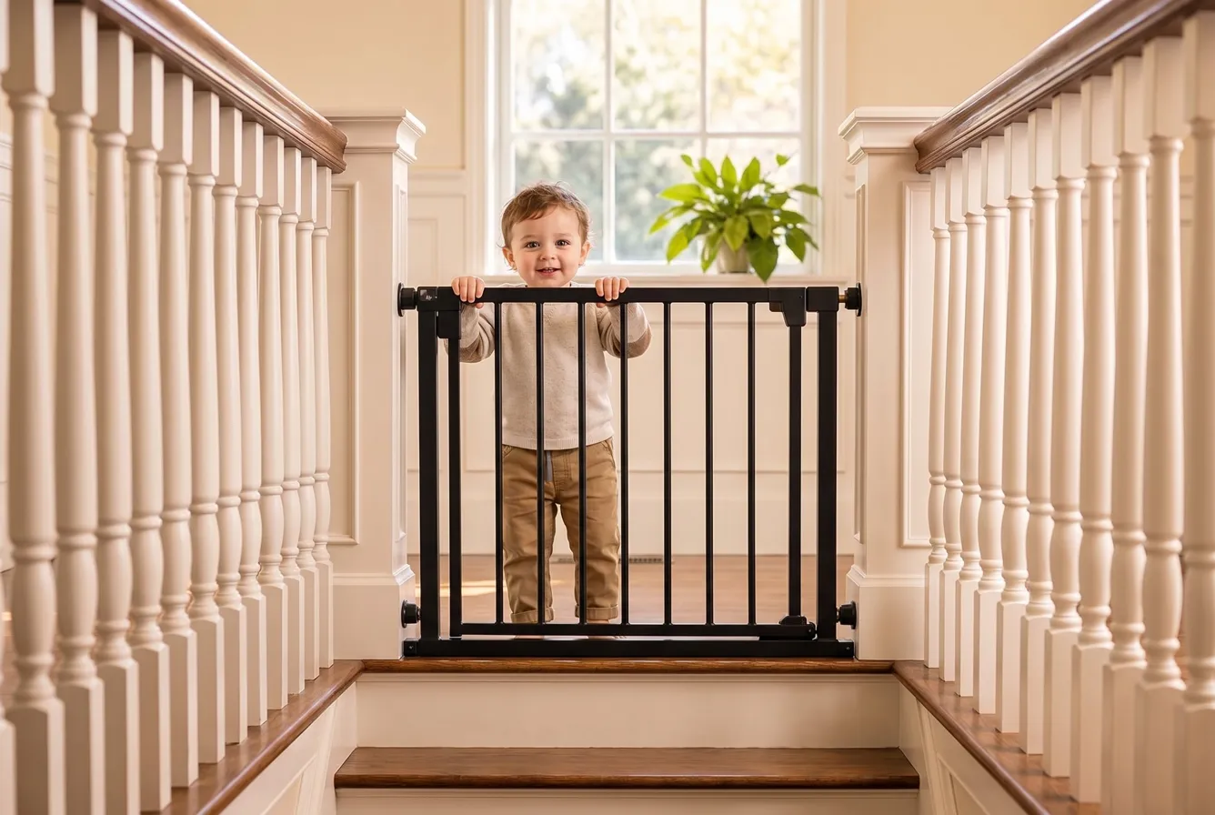 Nestproof baby gate installation